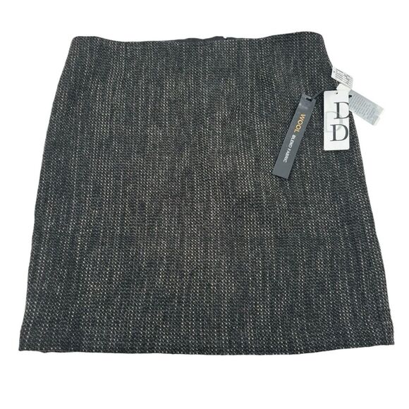Dalia Collection Wool/Cotton Blend Tweed Lined Pencil Skirt Size 12 NWT - Picture 1 of 8